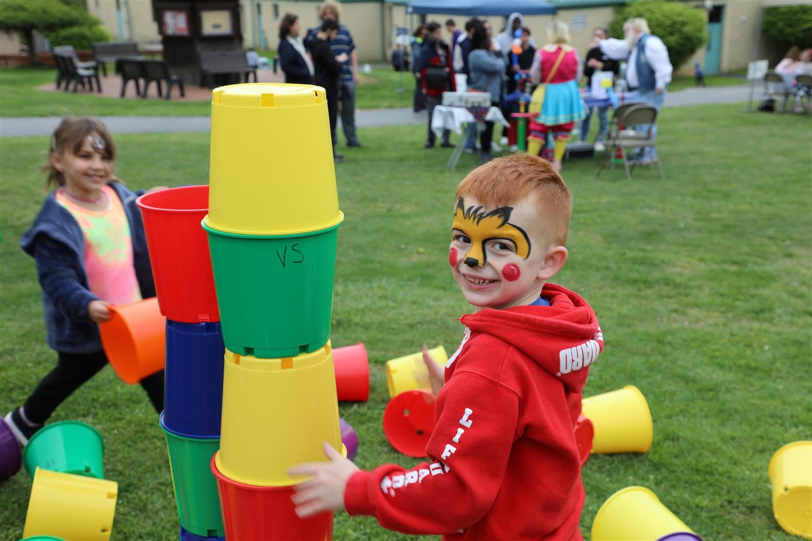 children playing